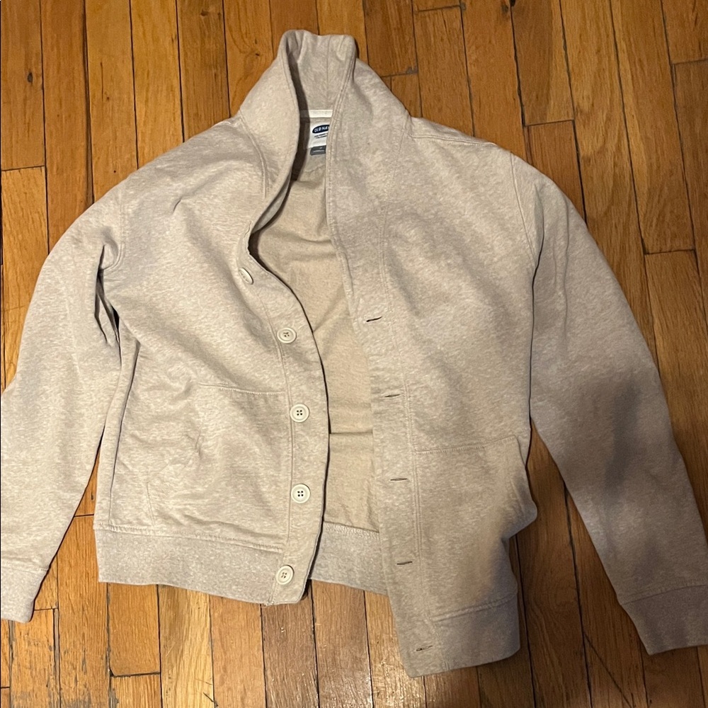 Old Navy Beige Textured Jacket